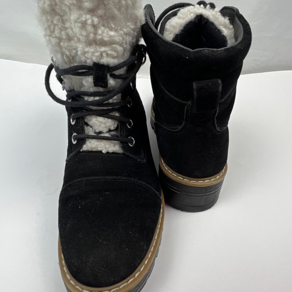 Time and Tru women’s hiker boots Sz 7.5 Suede Black - Picture 12 of 12